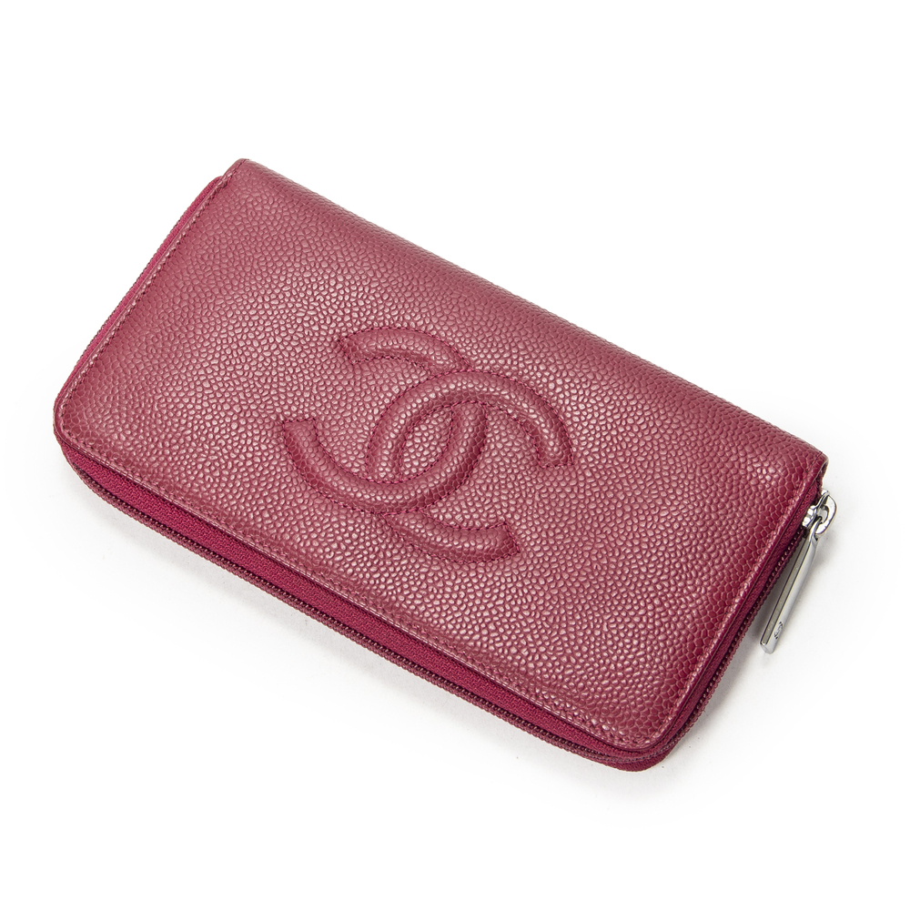 Chanel Timeless Zip Around Wallet